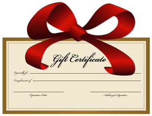 certificate clipart gift voucher