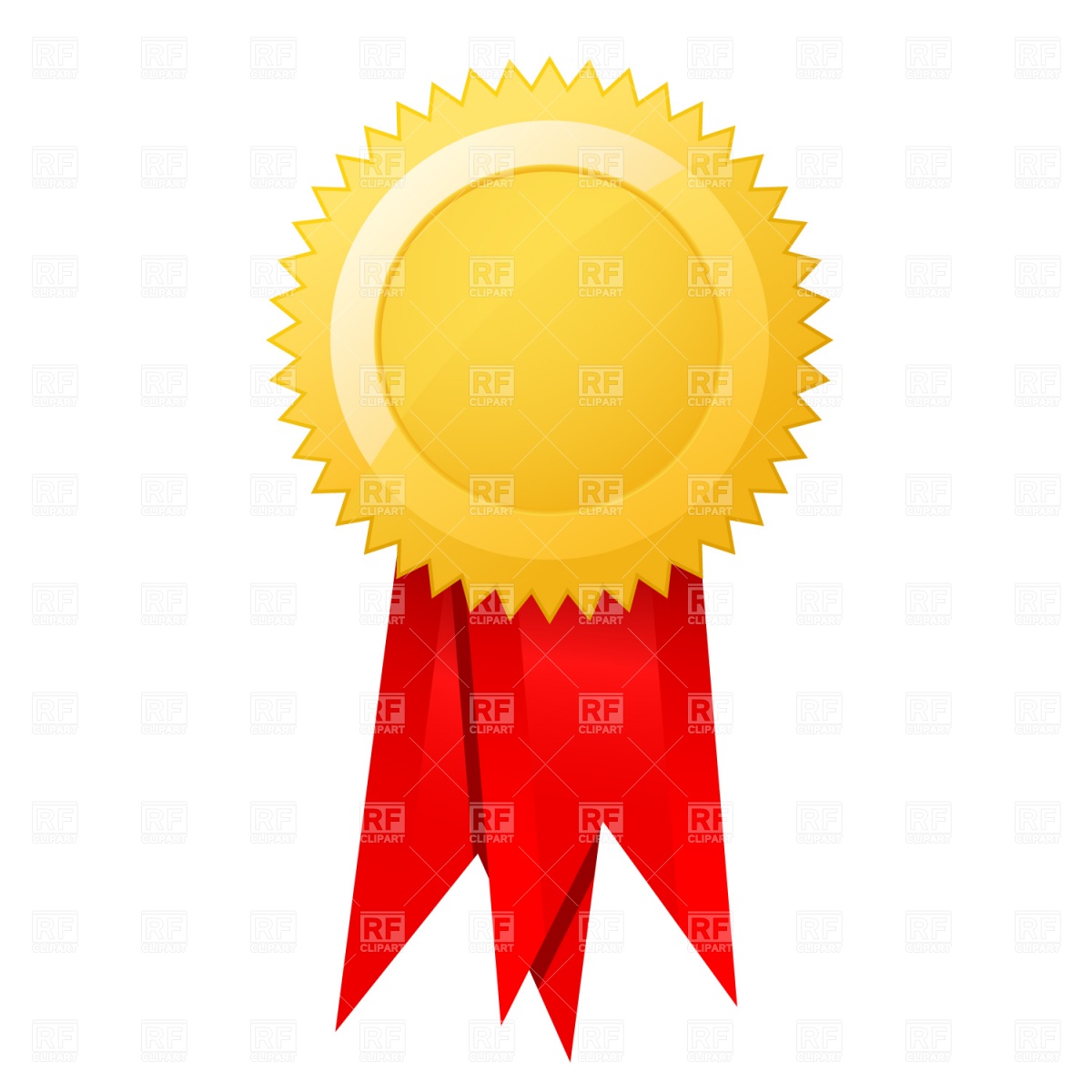 certificate clipart medal