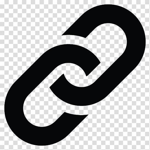 Black logo computer icons. Chain clipart chain link