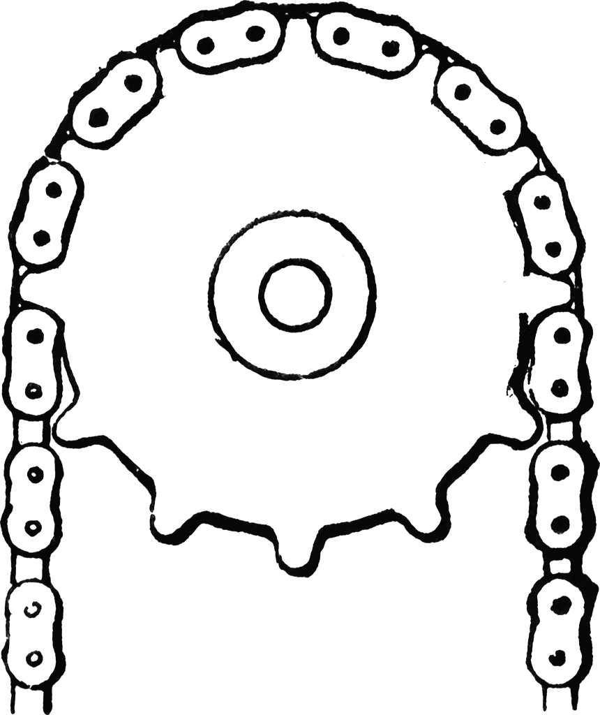chain clipart drawing