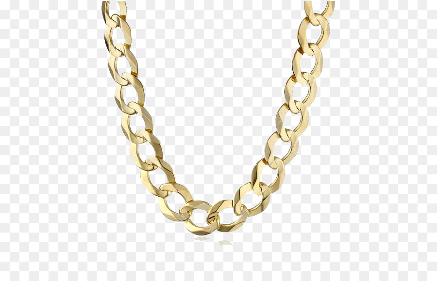 Chain clipart gold chain. T shirt necklace jewellery