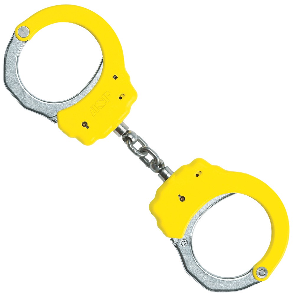 Chain clipart handcuff. Asp double lock stainless