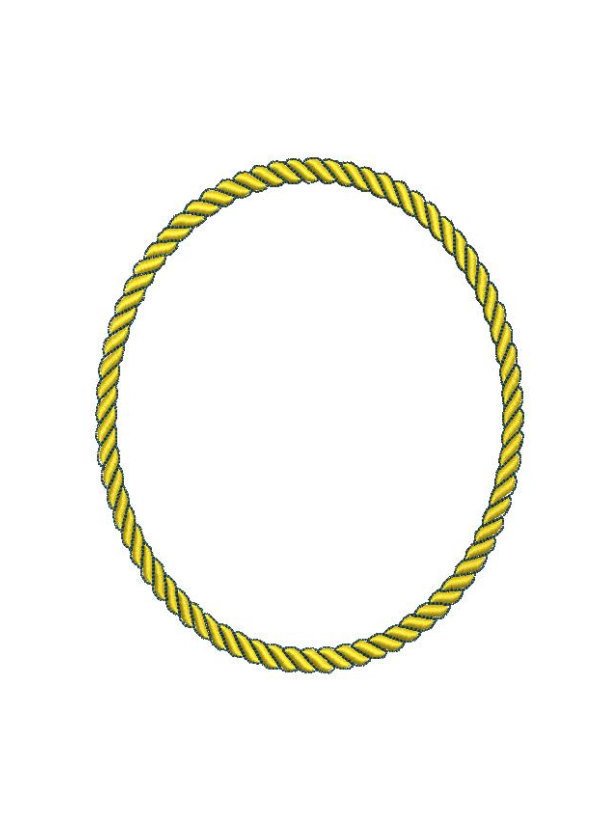 chain clipart oval