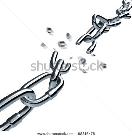 Chain clipart pile. Broken link free clip