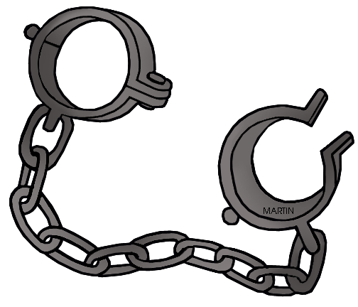 Handcuffs clipart shackles. Slavery free download best
