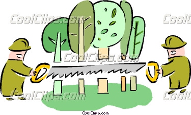 chainsaw clipart deforestation