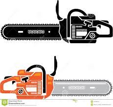 chainsaw clipart logging