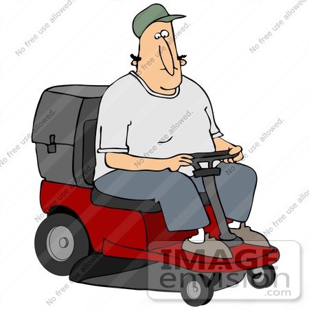 Chainsaw clipart man.  best lawnman images