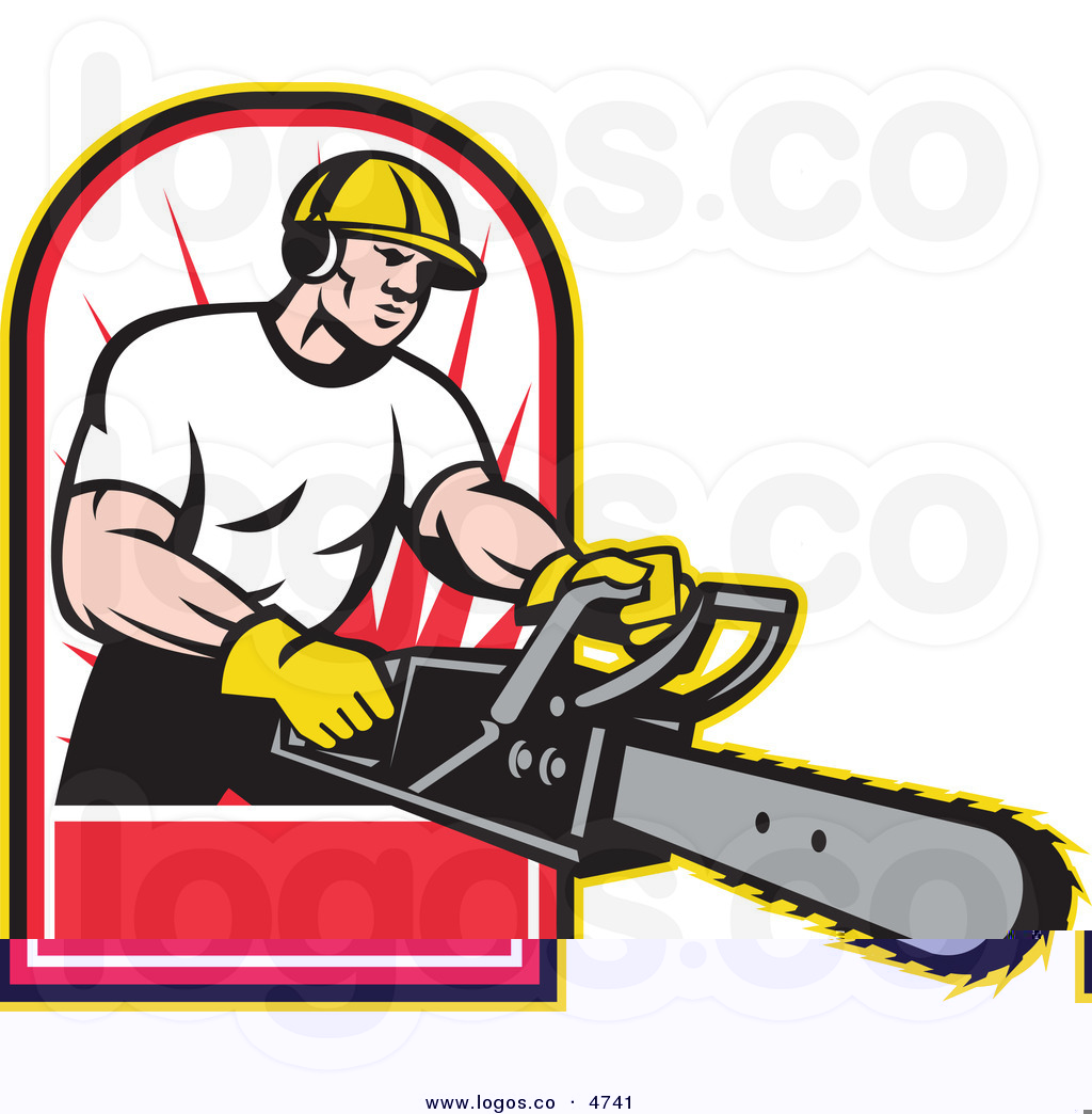 Chainsaw clipart man. Men with 