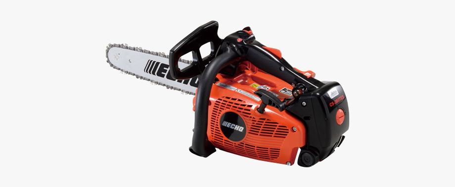 Chainsaw clipart red. Png new echo top