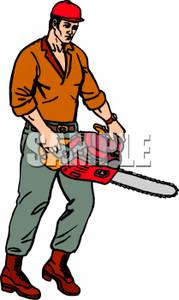 Chainsaw clipart red. Clip art image a