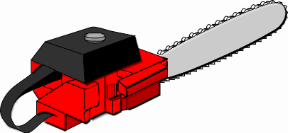 Chainsaw clipart red. Panda free images chainsawclipart