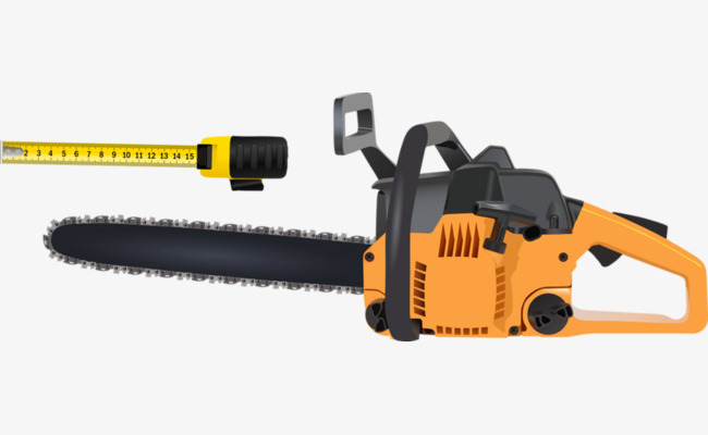 chainsaw clipart simple