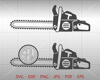 chainsaw clipart svg