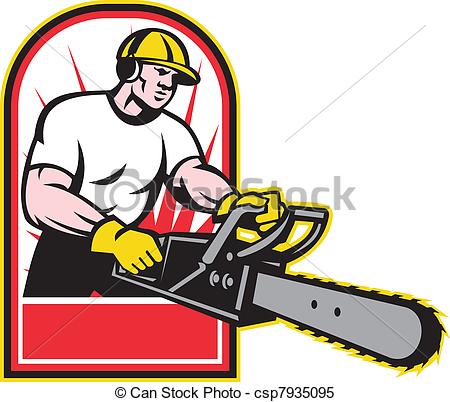 chainsaw clipart tree removal