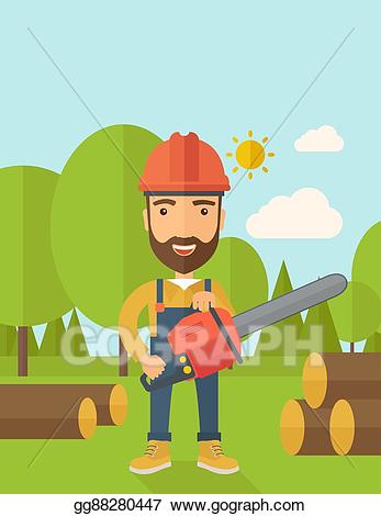 chainsaw clipart tree removal