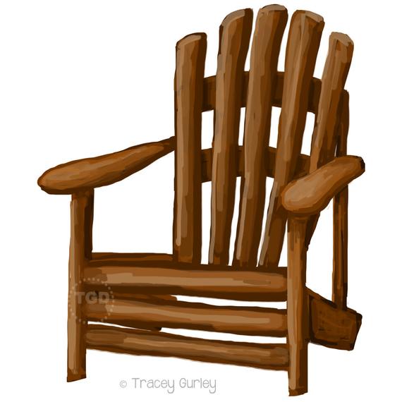 chair clipart adirondack chair