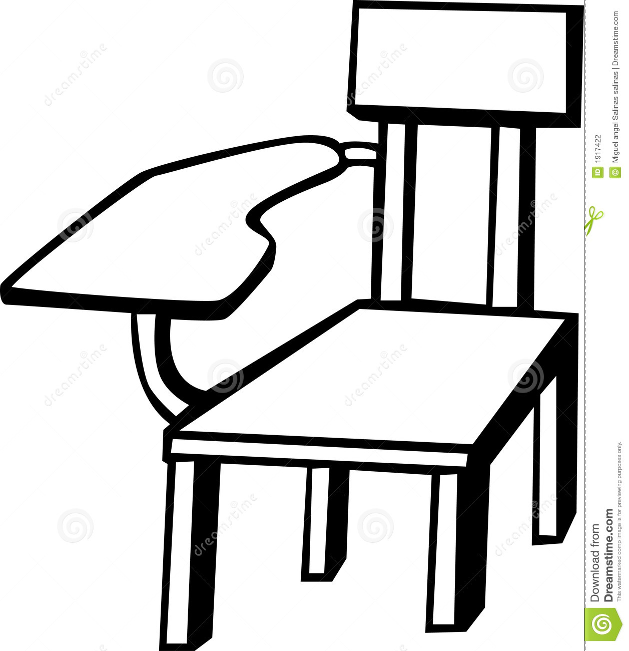desk clipart armchair