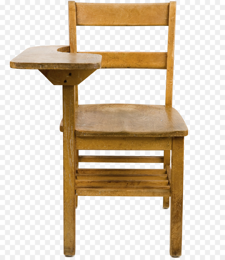 Wood table transparent . Chair clipart classroom chair