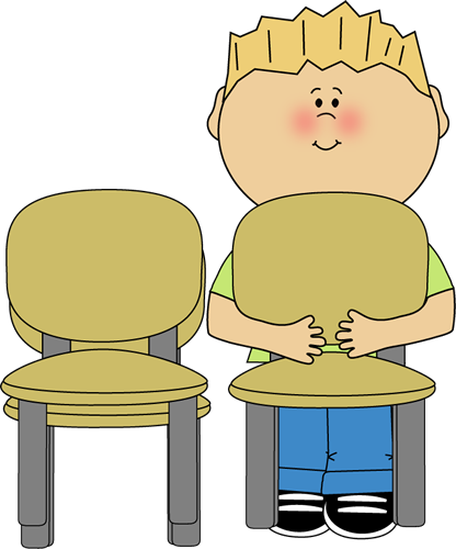preschool clipart chair
