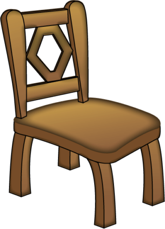 chair clipart cute