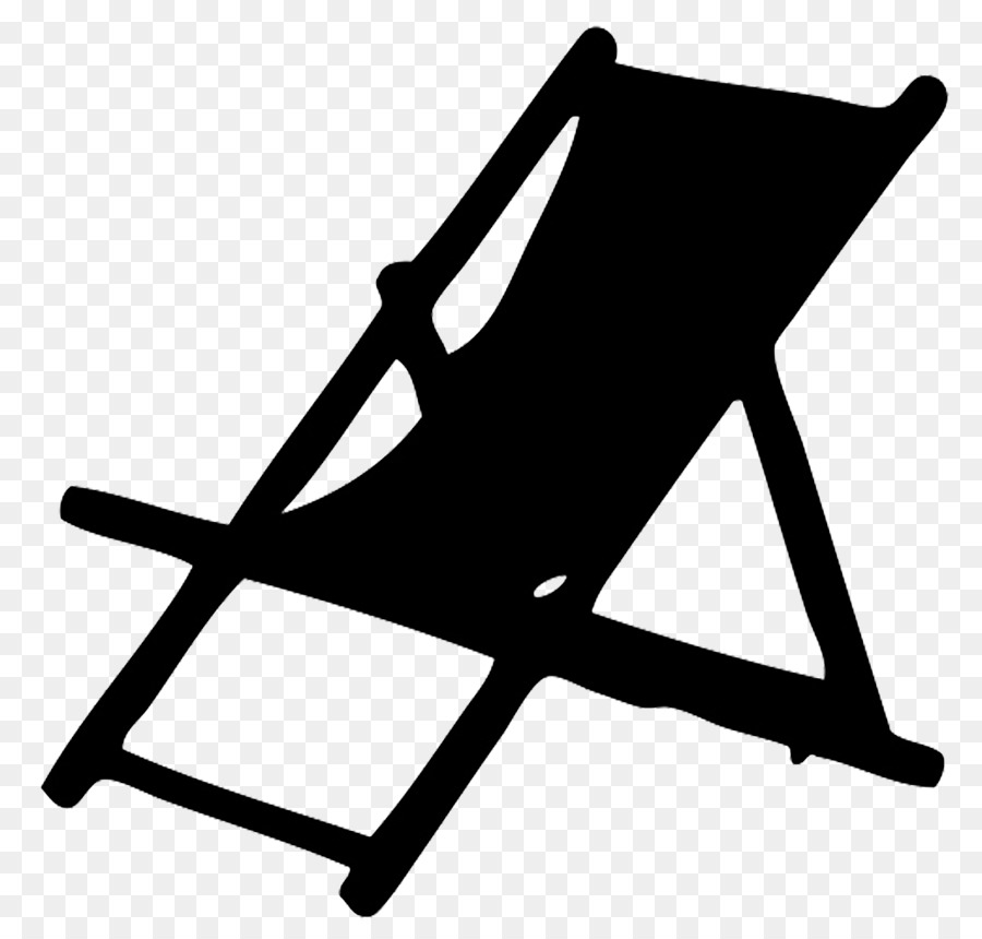 Eames lounge deckchair chaise. Chair clipart deck chair