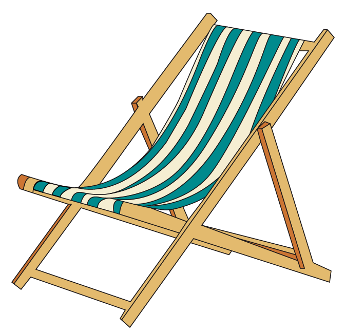 Clipart chair deck chair, Clipart chair deck chair Transparent FREE for ...