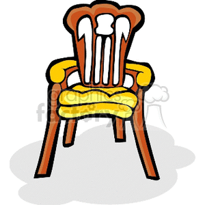 clipart chair dining room chair