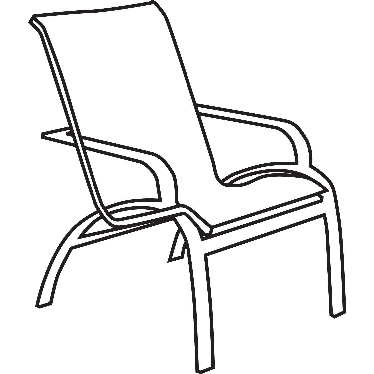 chair clipart patio chair