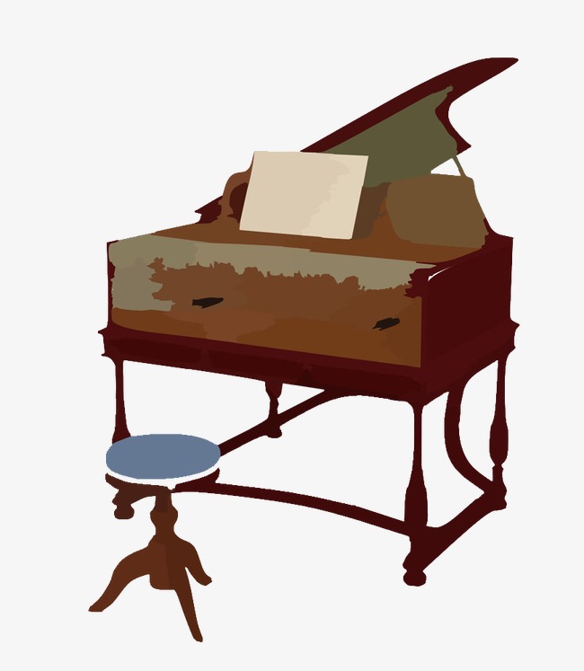 chair clipart piano