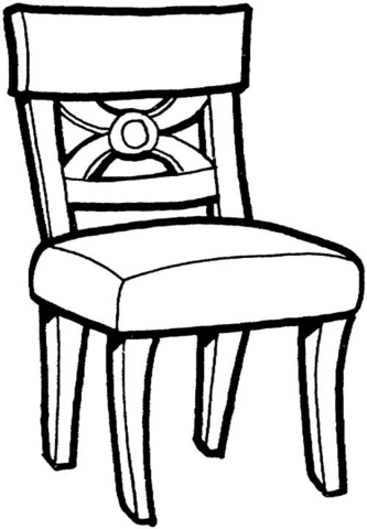 chair clipart printable