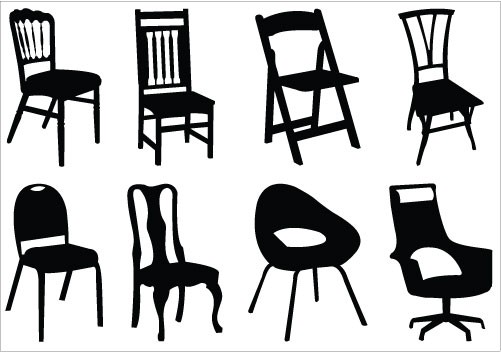 Adirondack at getdrawings com. Chair clipart silhouette