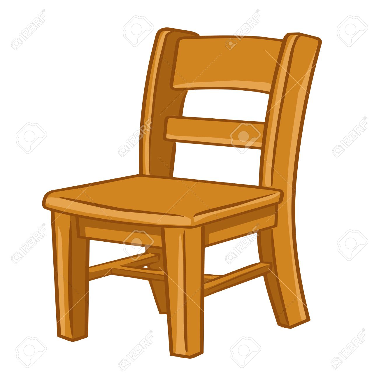 chair clipart wood chair