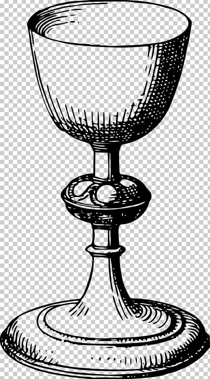 chalice clipart black and white