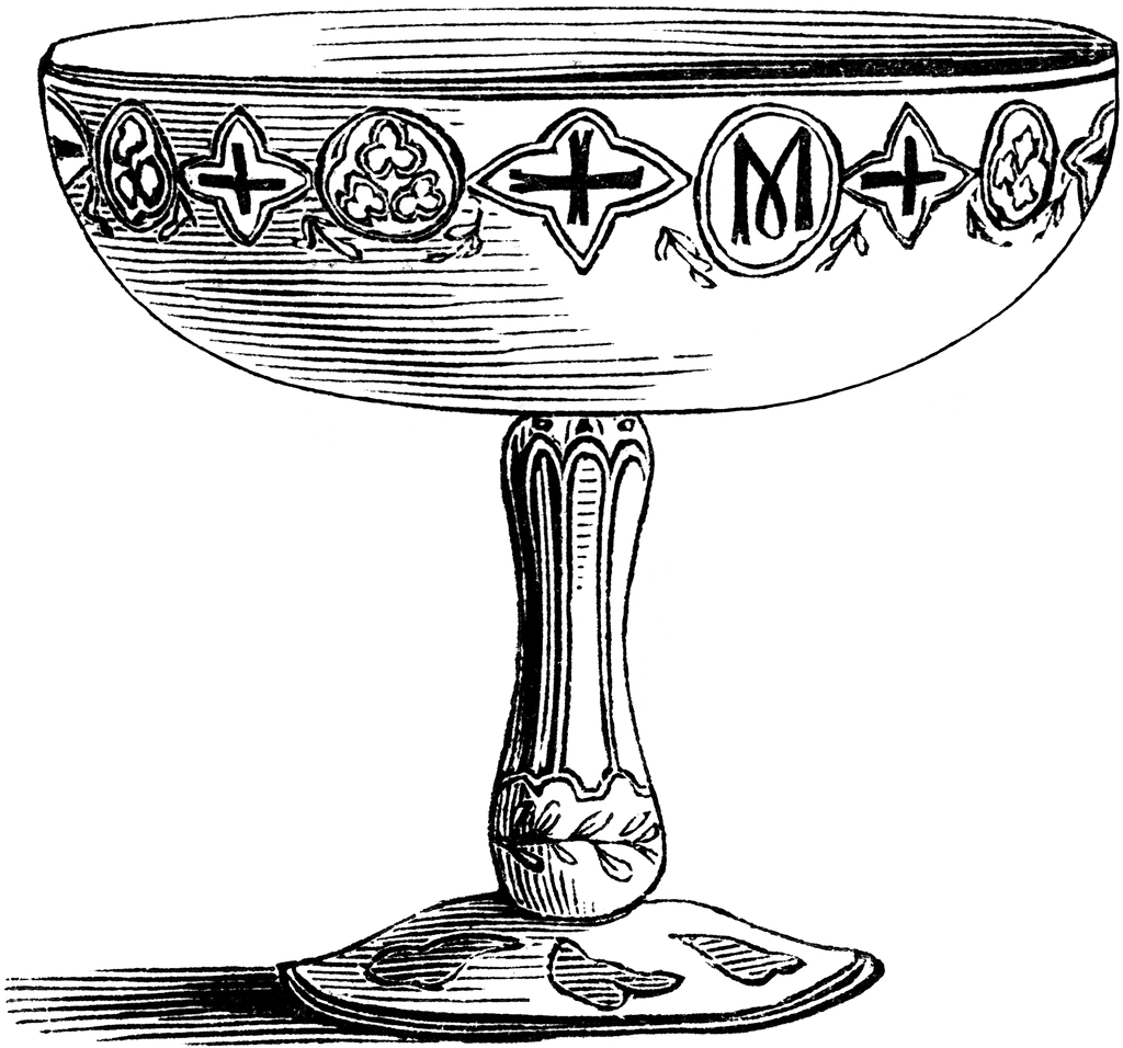 Chalice clipart wine chalice. Etc 