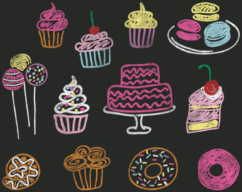 Free cliparts download clip. Clipart cupcake chalkboard