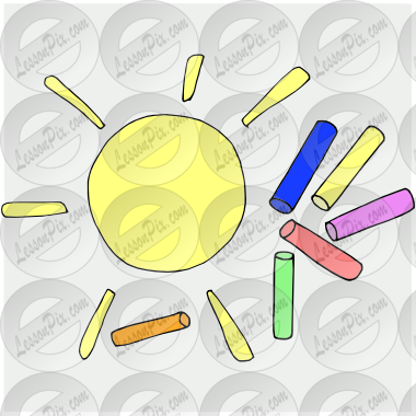 Picture for classroom therapy. Chalk clipart sidewalk chalk