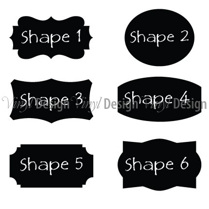 chalkboard clipart shape