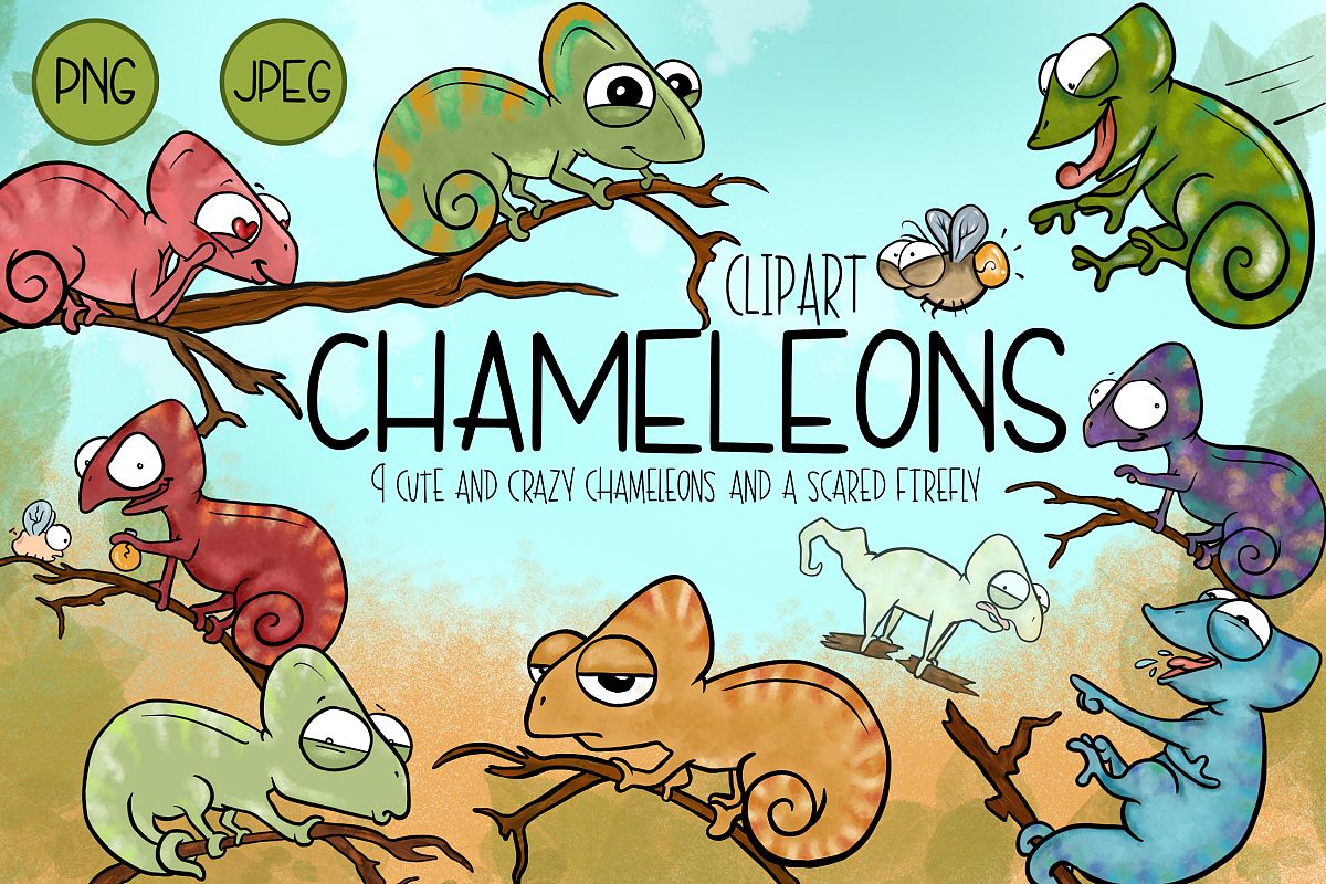 chameleon clipart chamelion