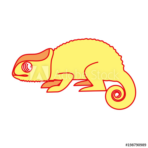 chameleon clipart exotic pet
