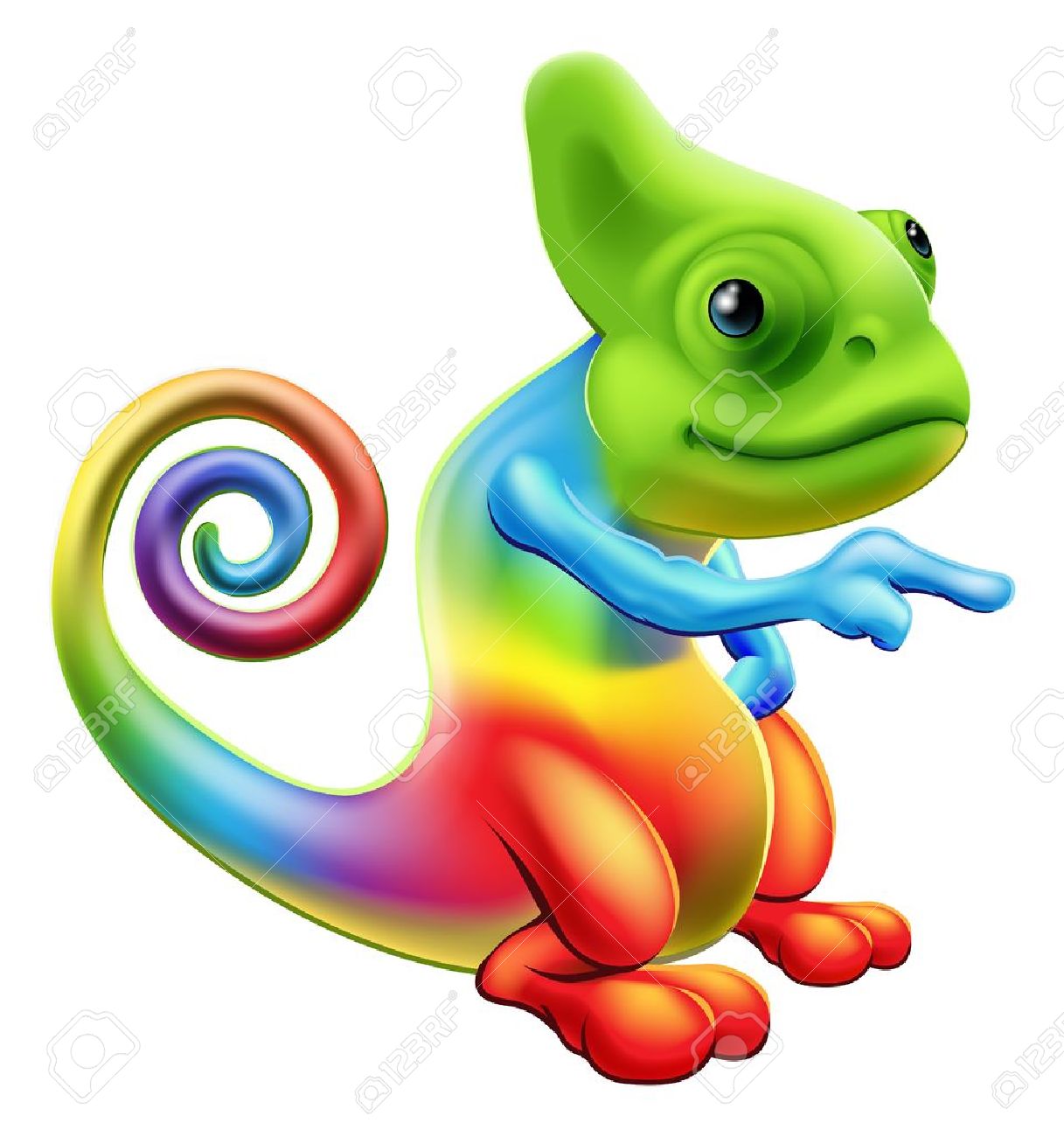 Chameleon clipart vector. American clipground the stock