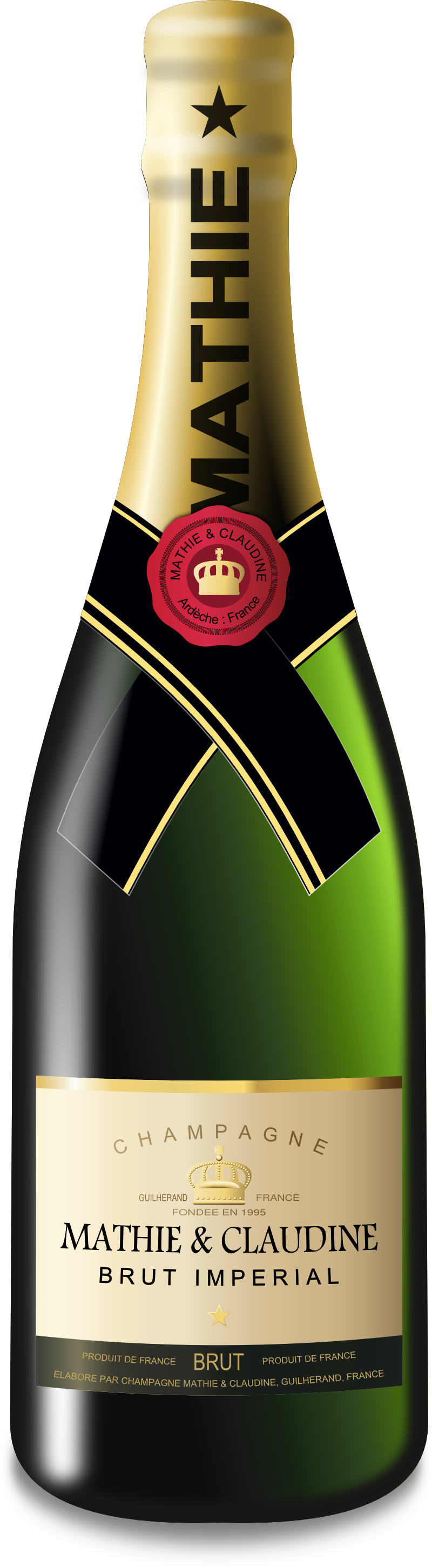 Champagne bottle png. Images glass