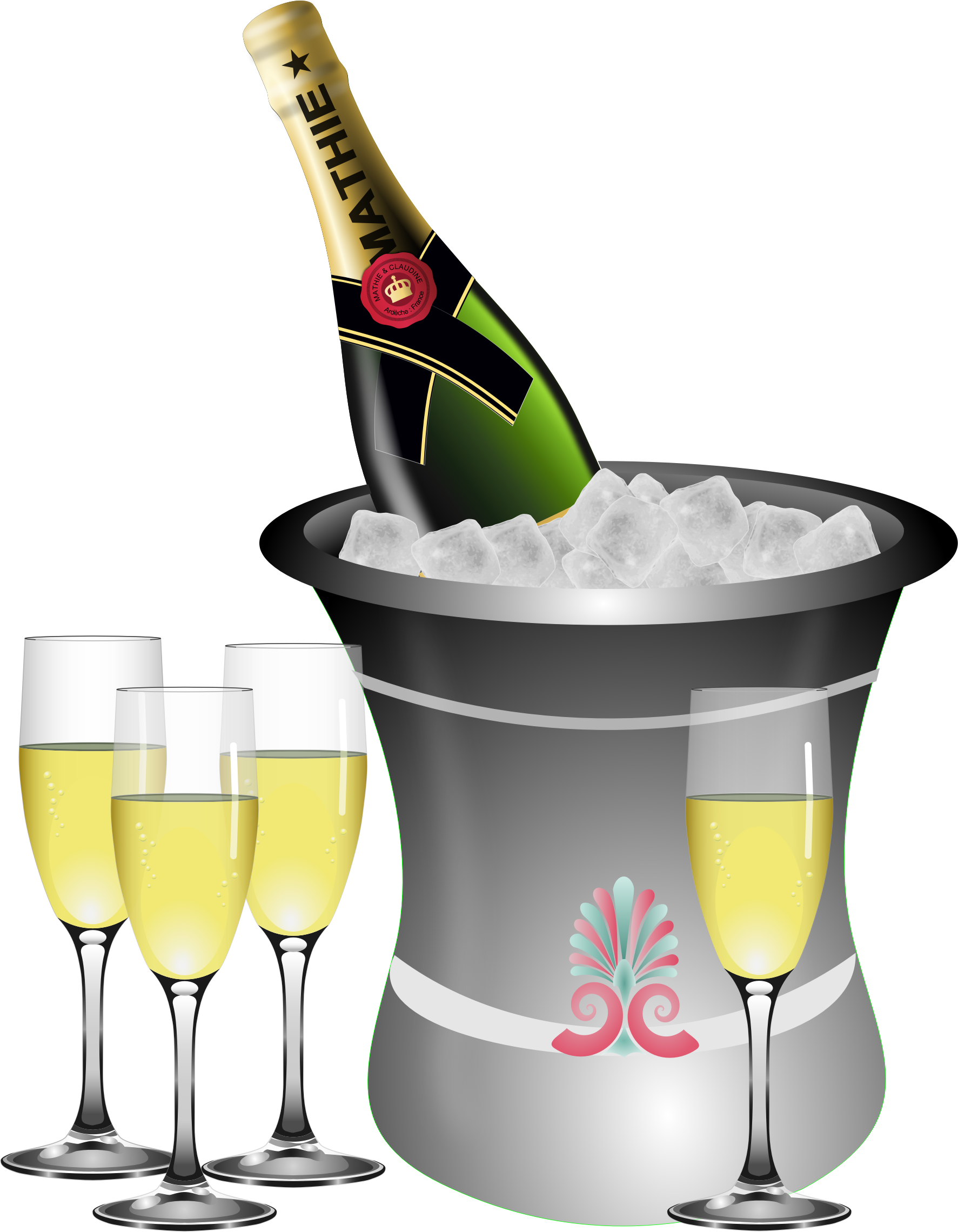 cocktail clipart champagne