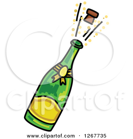 champagne clipart champagne pop
