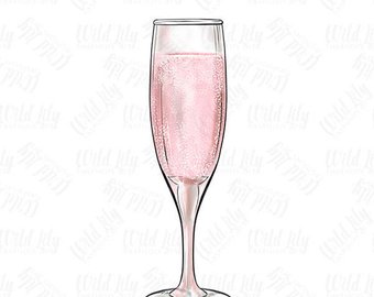 Champagne glassware