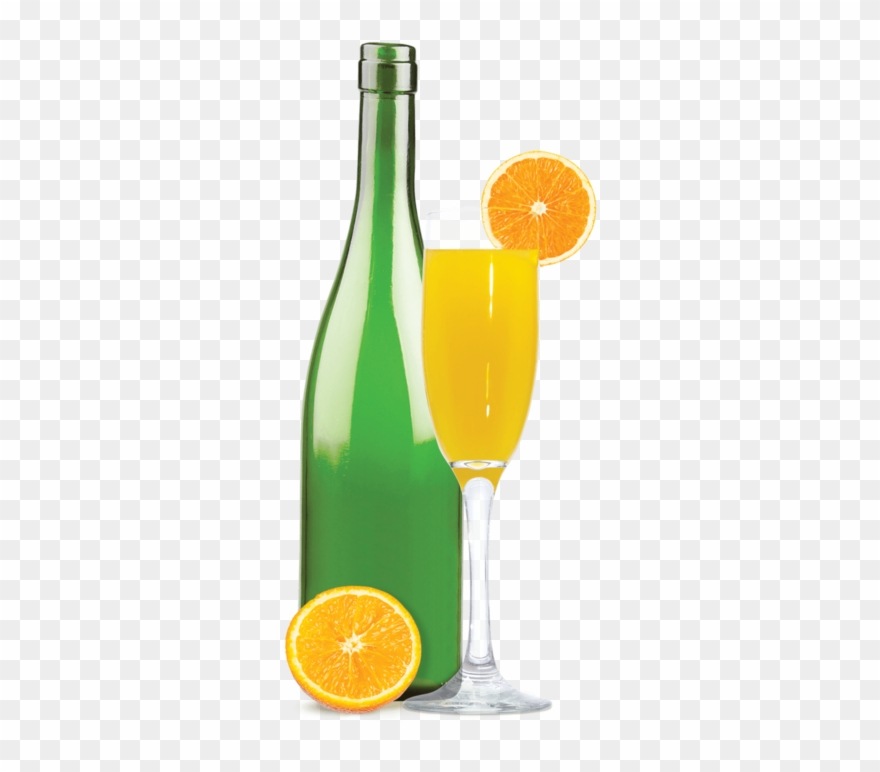 champagne clipart mimosa