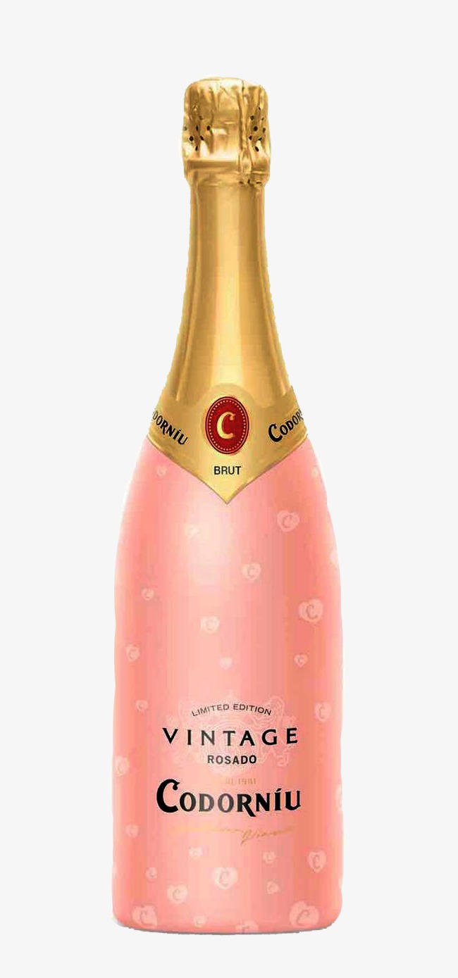 Liqueur bottle png image. Champagne clipart pink champagne