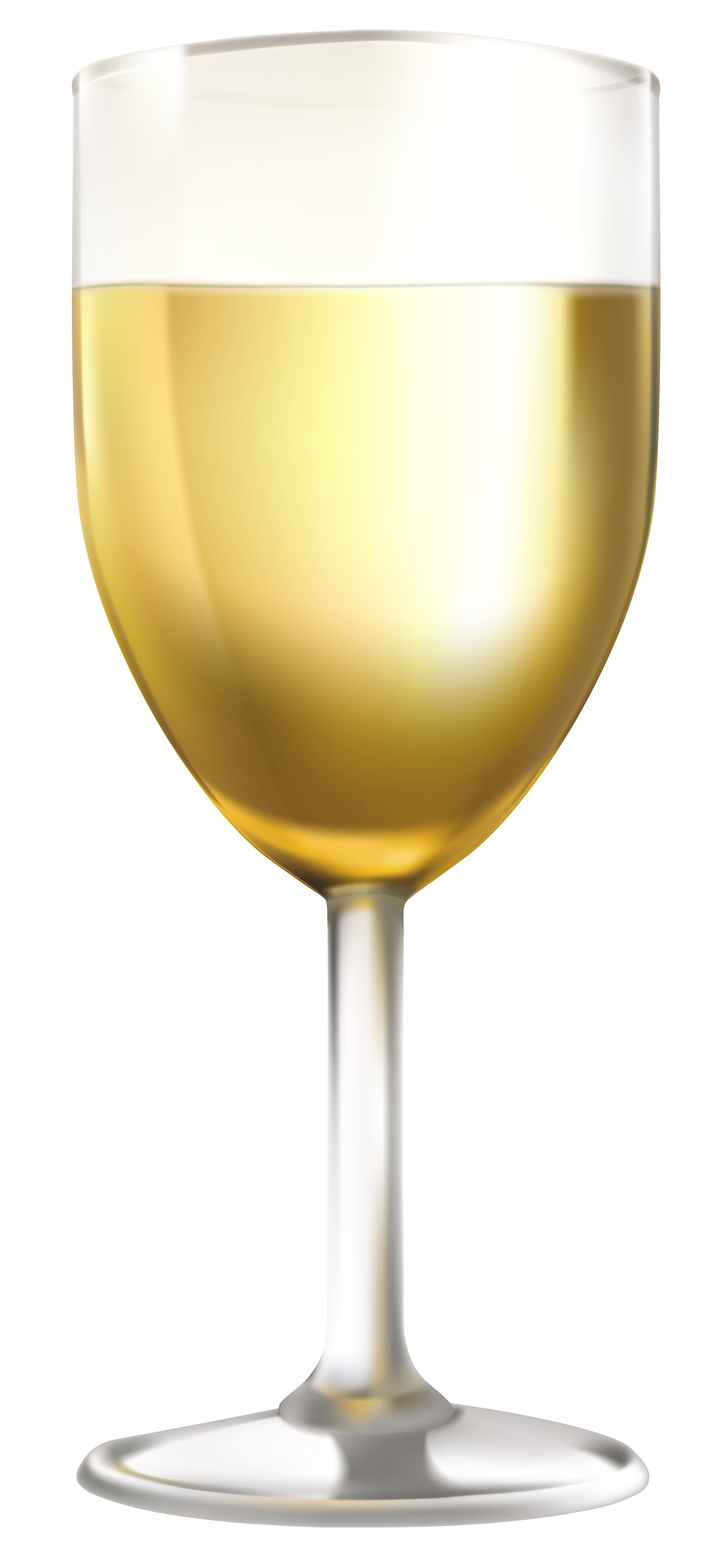White wine glass clip. Clipart glasses red
