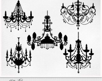 Chandelier clipart file. Flower frames and lace