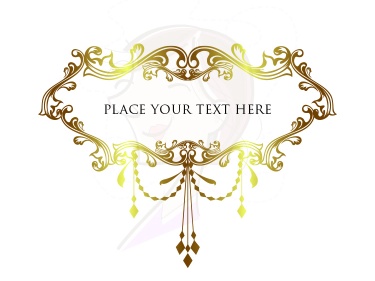 Heritage style gold frames. Chandelier clipart golden chandelier